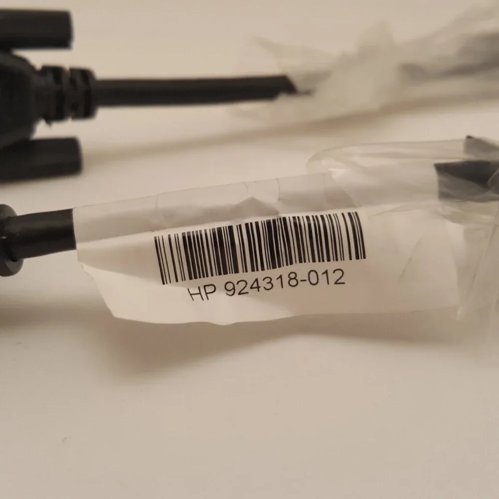 HP Accessory | Genlite | 15 pin DSUB M-M VGA Cable | 1.8M | HP 924318-012 | NEW